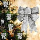 4Pcs 25x18cm Decoration Ornament Hanging Knot Bowknot Butterfly Decore Tree S4C7