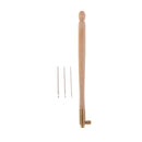 Good Quality Wooden Handle Tambour Crochet Hook with 3 Needles French Crochet