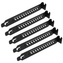 5pcs Heat Dissipation PC Case PCI Baffle Expansion Graphics Card Slot Plate A