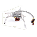Outdoor Picnic-Gas Burner Portable Backpacking Camping Hiking Mini Stove 3500W,a