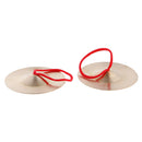 2x Mini Kids Children Copper Hand Cymbals Gong Rhythm Beats Percussion - 9cm