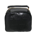 Handbag Chain Shoulder Lady Messenger Bag Candy Color Crossbody(Black)
