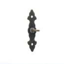 Retro Style Bronze Tone Heart Shape Jewelry Box Latch Lock Zinc Alloy Bronze _3C