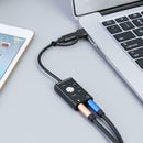 Type-C USB2.0 to Virtual 7.1 5.1 Bass Whirl Classic Multi Mode Sound Card