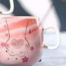 Large Ceramic Coffee Mugs Large Handle for Men Women  U0221 pink