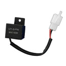 Motorcycle Steering Flash Relay Waterproof Smart Flasher With Plug Wire gfh