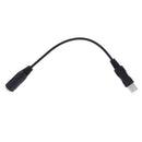 5X(Mini USB to 3.5mm Mic Microphone Adapter Cable Cord for go pro HD Hero  A3D1)