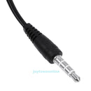 2pcs 3.5mm Male to 2 Female Y Splitter Audio Extension Cables Adapter for Mobile