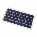 173x99mm 2W 5V Polycrystalline Silicon Solar Panel with Alligator Clips A