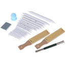 25Pcs Sharpen Blending Smudge Stick Erasable Pencil Set Art Sketch T ME