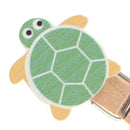 10 pcs/ lot Cute Cartoon The Dolphins Wood Clip Set / Cute Wooden Paper Cli TEU