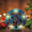 DIY Diamond Painting LED Lamp Partial Drill Special Shape Christmas Decor
