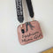 Women PU Leather Shell Wide Shoulder Strap Crossbody Messenger Bag (Pink) A#S