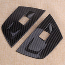 4pcs Black Window Switch Button Cover Trim Fit for BMW X3 G01