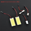 2X 12V Xenon HID White 36-COB LED Dome Map Light Bulbs Car Interior Panel Lamp--