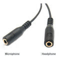 3.5mm Combo Audio Mic Adapter Cable for PS4,Xbox One,Tablet,Mobile Phone PC