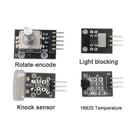 Smart Electronics 37 In 1 Sensor Modules Kit For Arduino And Mcu Education