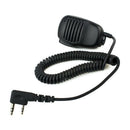 2 Pin Mini PTT Speaker MIC For BAOFENG Kenwood Walkie Talkie BAOFENG UV-5R  R4Y9