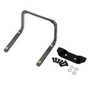 Bicycle Seat Post Back Double Water Bottle Holder Cage Rack Adapter Black