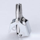 Mini Manual Nose Hair Removal Clipper Trimmer Shaving Tool Kit Stainless VJU