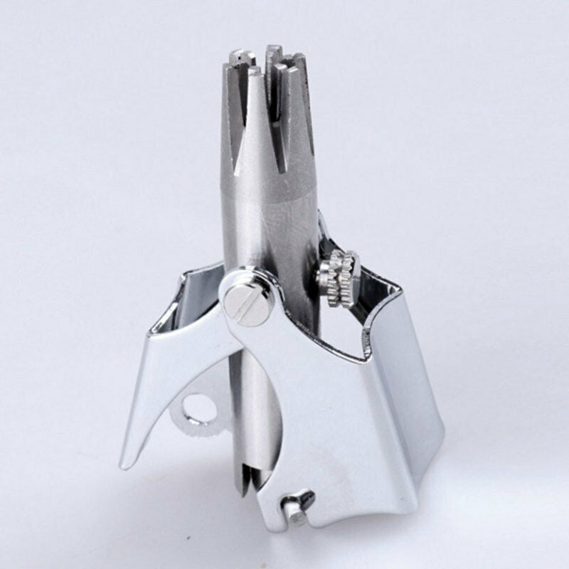 Mini Manual Nose Hair Removal Clipper Trimmer Shaving Tool Kit Stainless VJU