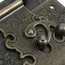 85mmx85mm Retro Style Box Suitcase Decorative Hasp Toggle Latch Buckle W8Z9