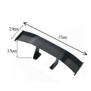 Mini Car Small NO Perforation Tail Wing Spoiler Decoration Stickers Uni OVD