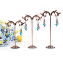 3Pcs/Set Metal Showcase Earrings Jewelry Display Stand Organizer Holder Rack