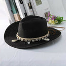 Shell Tassels Cowgirl Summer Hat Straw Hat For Women Men Western Cowboy Hat