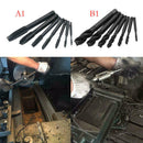 7PCS HSS Machine Screw Thread Metric Plug Tap Drill Set M3 M4 M5 M6 M8 M10 M12