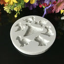 Dinosaur silicone cake mold fondant mold cake decorating tools chocolate mouldM&