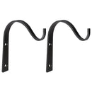Wrought Iron Hanging Plants Wall Hooks Clothing Storage With Screws