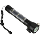 10 in 1 Solar Power Multi Function Flashlight Defense Glass Breaker Alarm T W8W4
