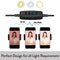 LED Selfie Ring Light with Cell Phone Holder Flexible Stand Stream Lamp ST-33