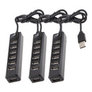 3x High Speed 7 Port USB HUB 2.0 Multi Splitter Expansion PC Laptop Adapter
