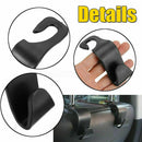 4pcs Universal Car Back Seat Headrest Hanger Holder Hooks For Bag Purse Tools