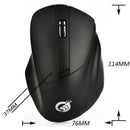 W11 2.4GHz Wireless Mouse 1600 DPI 4 Buttons Mute Silent Mice For Laptop PCJC.