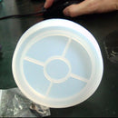 Round Silicone Mold 87mm Handicrafts Coast Cup Mat Molds Jewelry Making
