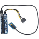 Usb 3.0 Mini Pci-E To Pcie Pci Express 1X To 16X Extender Riser Card Adapte Q5Z2