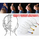 5PCS X Head Neck Scalp Massager Massage Octopus Equipment Stress Release Tool