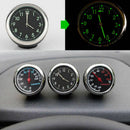 CarS Dashboard luminous Quartz Digital Clock Thermometer Hygrometer Ornament NEW
