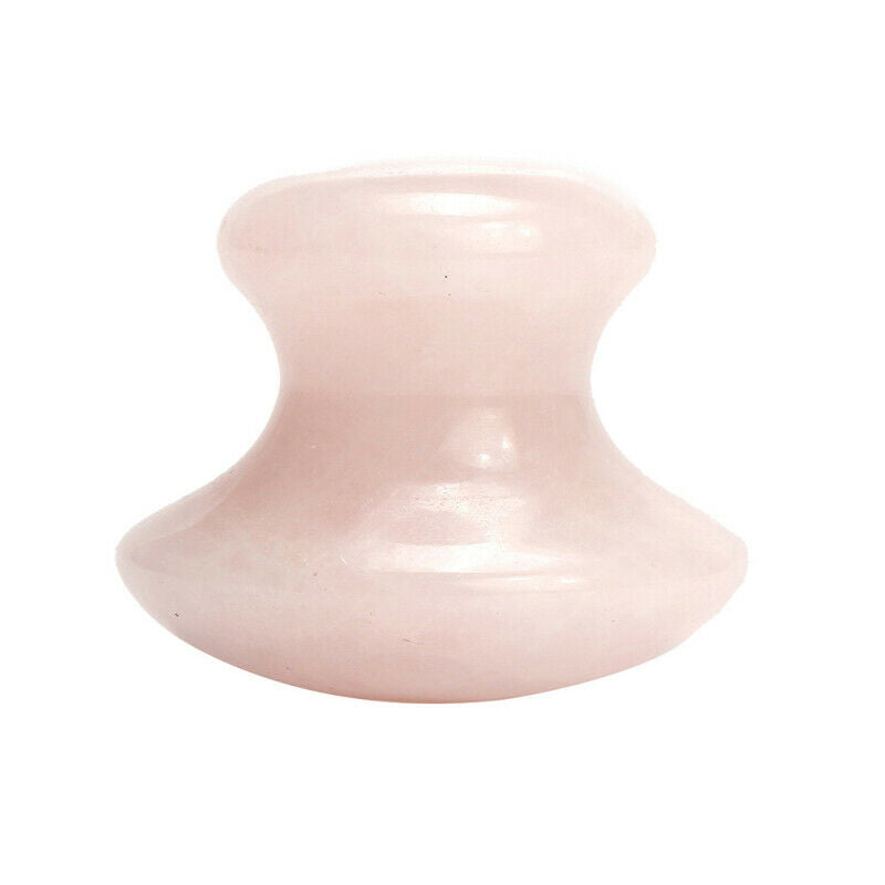 Pro Spa Natural Rose Quartz Massage Stone Stones Eyes Massager Beauty Tools