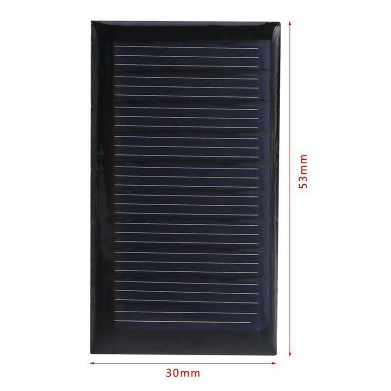 30mA 5V 0.15W Polycrystalline Stored Energy Power Mini Solar Panel Charger