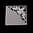 DIY Square Lace Metal Cutting Dies Stencils Scrapbook Album Paper Card Craft