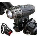 USB Rechargeable LED Bicycle Bright Bike Front 1 Headlight+ 2 Rear Tail Lig K2D6