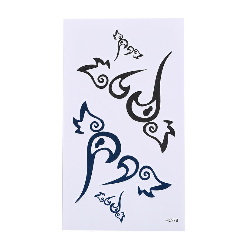 Fashion Flower Waterproof Temporary Tattoo Stickers Women Beauty Body Art  Gw