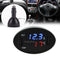 3 in 1 LED Digital Car 12V Dual USB Port Charger LED Thermometer Voltmeter