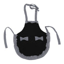 Womens Ladies Fancy Maid Set Apron with Bowknots Pockets