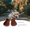 Wooden Guitar Picks HolderÃ¯Â¼Å’Guitar Shape Box Guitar Accessory for Music Lovers