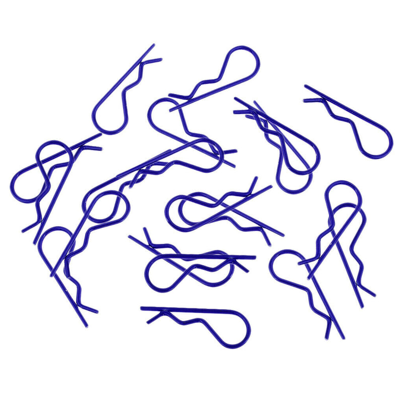 20pcs/set RC Car R-Pins fit 1/10 1/12 1/16 1/18 RC Car Truggy Accessory Blue